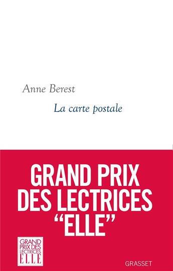 Couverture du livre « La carte postale » de Anne Berest aux éditions Grasset Et Fasquelle