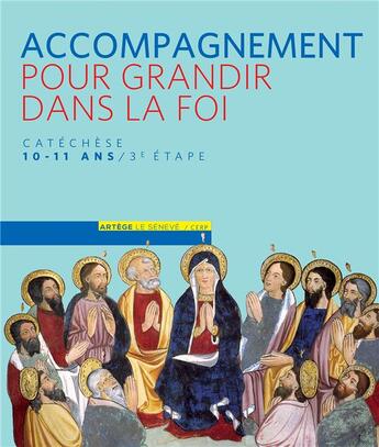 Couverture du livre « Pour grandir dans la foi - livre animateur cm2 - 3e etape : devenir temoins par le don de l'esprit » de Scd Paris aux éditions Le Seneve