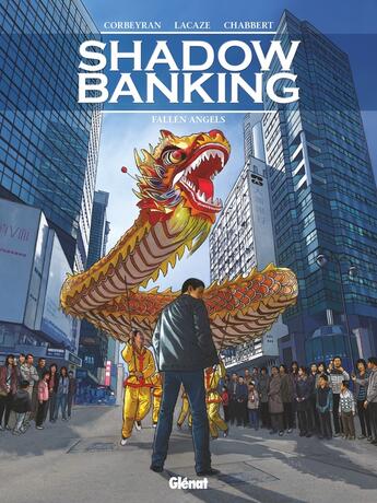 Couverture du livre « Shadow banking Tome 5 : fallen angels » de Eric Corbeyran et Eric Chabbert et Sylvain Lacaze aux éditions Glenat