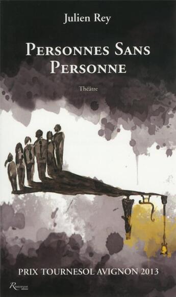 Couverture du livre « Personnes sans personne » de Julien Rey aux éditions Riveneuve