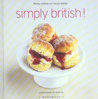 Couverture du livre « Simply british ! » de Penny Holmes et Susan Mallet aux éditions Marabout