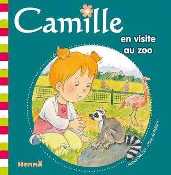 Couverture du livre « CAMILLE : Camille en visite au zoo » de Nancy Delvaux et Aline De Petigny aux éditions Hemma