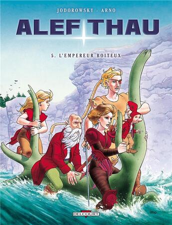 Couverture du livre « Les aventures d'Alef-Thau Tome 5 : l'empereur boiteux » de Alexandro Jodorowsky et Arno aux éditions Delcourt