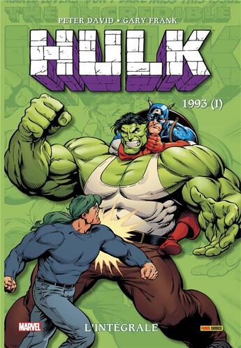 Couverture du livre « Hulk : Intégrale vol.8 : 1993 t.1 » de David Peter et Gary Frank aux éditions Panini