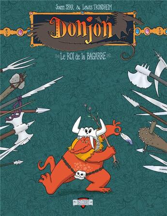 Couverture du livre « Donjon Zénith Tome 2 : le roi de la bagarre » de Joann Sfar et Lewis Trondheim aux éditions Delcourt