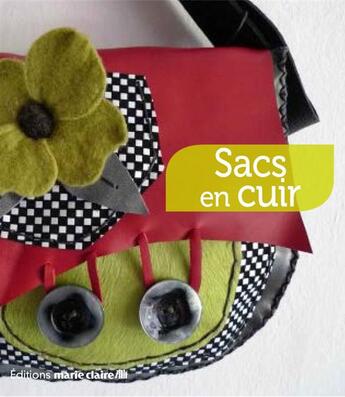 Couverture du livre « Sacs en cuir » de  aux éditions Marie-claire