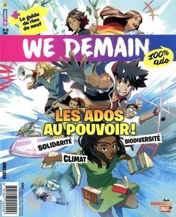 Couverture du livre « We demain 100%ado n5 - hors-serie » de Siegel J-D. aux éditions We Demain