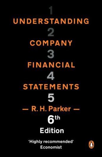 Couverture du livre « Understanding Company Financial Statements » de R H Parker aux éditions Penguin Books Ltd Digital