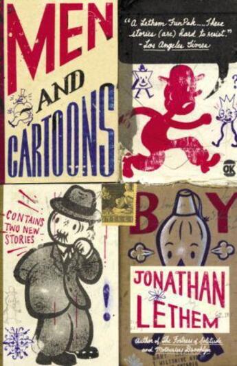 Couverture du livre « Men and Cartoons » de Jonathan Lethem aux éditions Faber Et Faber