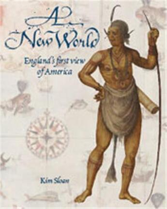 Couverture du livre « A new world england's first view of america » de Sloan Kim aux éditions British Museum