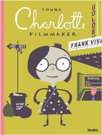 Couverture du livre « Young charlotte: filmmaker » de Frank Viva aux éditions Moma