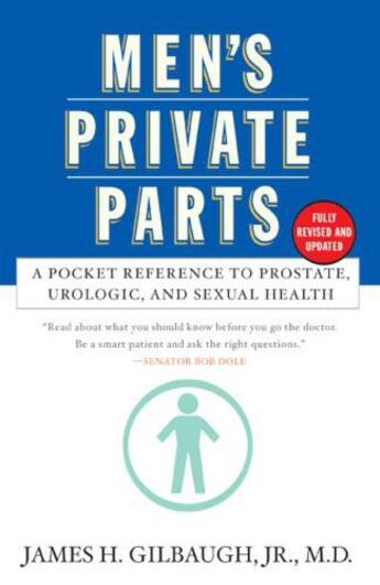 Couverture du livre « Men's Private Parts » de Gilbaugh James aux éditions Touchstone