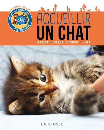 Couverture du livre « Accueillir un chat » de  aux éditions Larousse