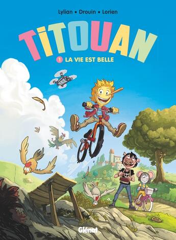 Couverture du livre « Titouan Tome 1 » de Lylian et Paul Drouin aux éditions Glenat