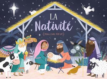 Couverture du livre « Mon pop-pop : la nativité » de Samara Hardy aux éditions 1 2 3 Soleil