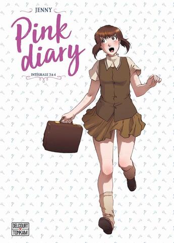 Couverture du livre « Pink diary : Intégrale vol.2 : Tomes 3 et 4 » de Jenny aux éditions Delcourt