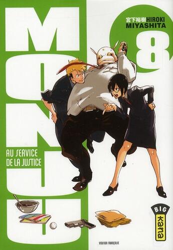 Couverture du livre « Monju, au service de la justice Tome 8 » de Hiroki Miyashita aux éditions Kana