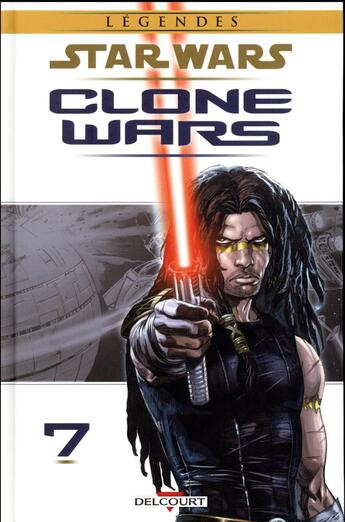 Couverture du livre « Star Wars ; clone wars t.7 » de  aux éditions Delcourt