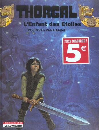 Couverture du livre « Thorgal T.6 ; l'enfant des étoiles » de Jean Van Hamme et Grzegorz Rosinski aux éditions Lombard