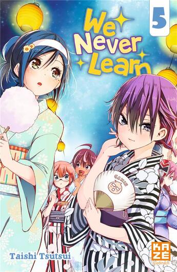 Couverture du livre « We never learn Tome 5 » de Taishi Tsutsui aux éditions Crunchyroll