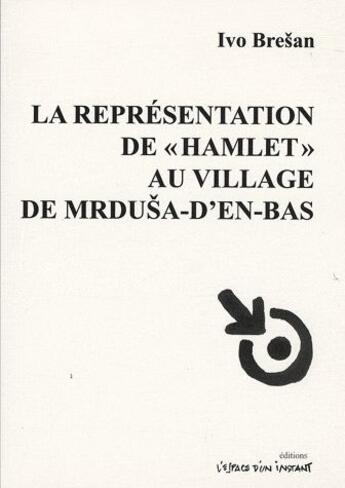 Couverture du livre « La représentation de 