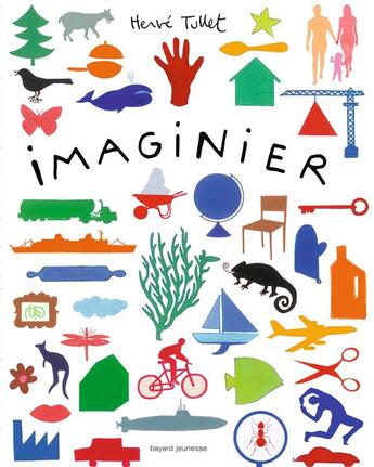Couverture du livre « Imaginier » de Herve Tullet aux éditions Bayard Jeunesse