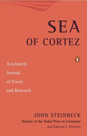 Couverture du livre « Sea of Cortez » de Ricketts Edward F aux éditions Penguin Group Us