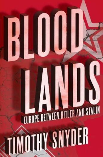 Couverture du livre « Bloodlands » de Timothy Snyder aux éditions Random House Digital