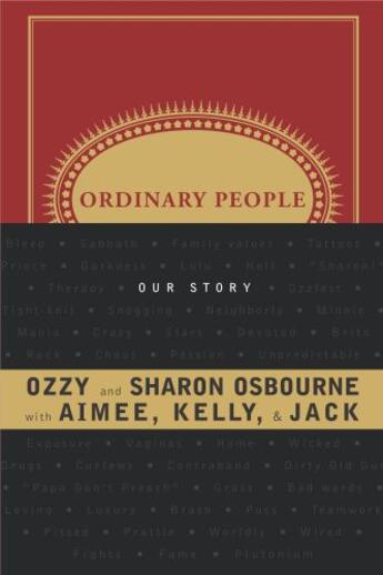 Couverture du livre « Ordinary People » de Osbourne Family aux éditions Mtv Books