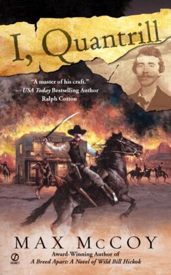 Couverture du livre « I, Quantrill » de Max Mc Coy aux éditions Penguin Group Us