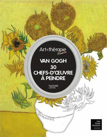 Couverture du livre « ART-THERAPIE ; Van Gogh » de Laurent Rullier aux éditions Hachette Pratique