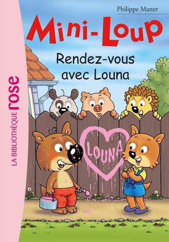 Couverture du livre « Mini-Loup Tome 23 : rendez-vous avec Louna » de Philippe Matter aux éditions Hachette Jeunesse