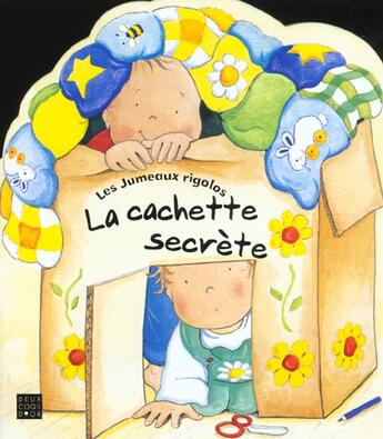 Couverture du livre « La Cachette Secrete ; Les Jumeaux Rigolos » de J-A Brown et F Endersy aux éditions Deux Coqs D'or