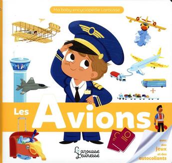 Couverture du livre « Les avions » de Fait/Cerato aux éditions Larousse