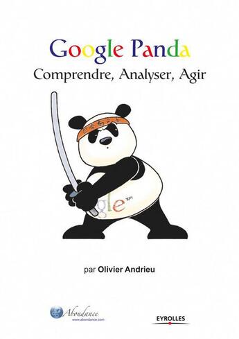 Couverture du livre « Google Panda » de Olivier Andrieu aux éditions Eyrolles