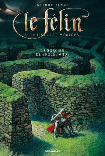 Couverture du livre « Le Félin, agent secret mediéval ; le sorcier de Brocéliande » de  aux éditions Lito