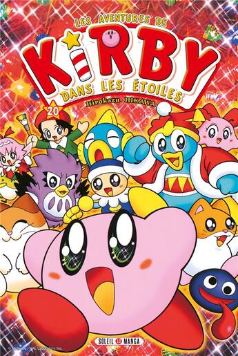 Couverture du livre « Les aventures de Kirby dans les étoiles Tome 20 » de Masahiro Sakurai et Hirokazu Hikawa aux éditions Soleil