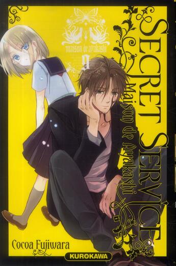 Couverture du livre « Secret service ; maison de Ayakashi Tome 9 » de Cocoa Fujiwara aux éditions Kurokawa