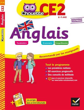 Couverture du livre « Anglais ce2 » de Corinne Touati aux éditions Hatier