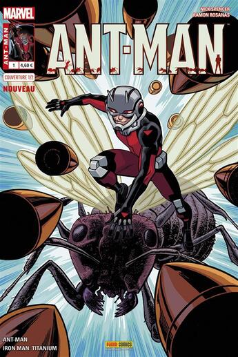 Couverture du livre « Ant-man 1 chris samnee 1/2 » de Spencer/Rosanas aux éditions Panini Comics Mag