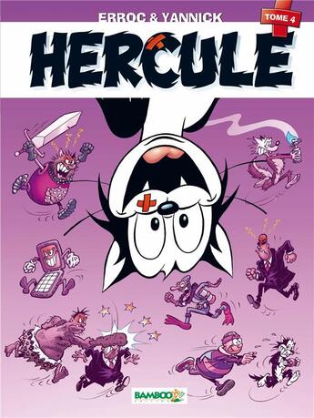 Couverture du livre « Hercule Tome 4 ; les nouvelles aventures » de Erroc et Yannick aux éditions Bamboo