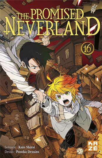 Couverture du livre « The promised Neverland Tome 16 » de Posuka Demizu et Kaiu Shirai aux éditions Crunchyroll