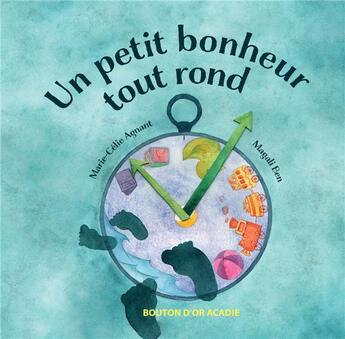 Couverture du livre « Un petit bonheur tout rond » de Marie-Celie Agnant aux éditions Bouton D'or