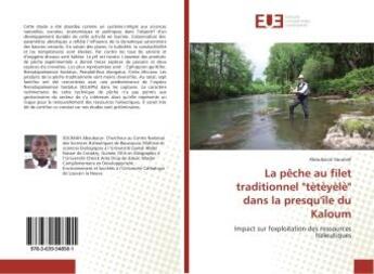 Couverture du livre « La pêche au filet traditionnel 