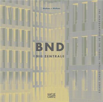 Couverture du livre « Kleihues + Kleihues ; bnd ; die zentrale » de Arno Lederer aux éditions Hatje Cantz