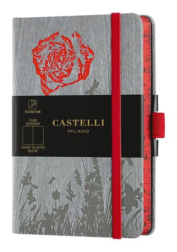 Couverture du livre « Carnet foresta poche uni rose » de  aux éditions Castelli Milano