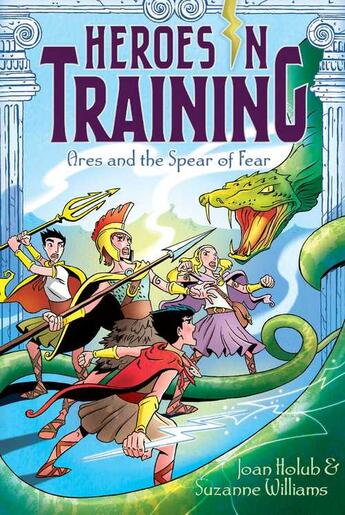 Couverture du livre « Ares and the Spear of Fear » de Suzanne Williams aux éditions Aladdin