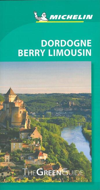 Couverture du livre « Green guide dordogne-berry-limousin - anglais » de Collectif Michelin aux éditions Michelin