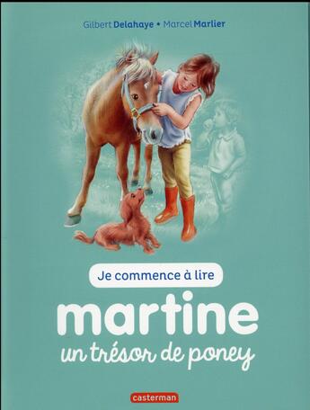 Couverture du livre « Un trésor de poney » de Delahaye Gilbert et Marlier Marcel aux éditions Casterman