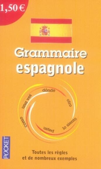 Couverture du livre « Grammaire espagnole » de Soledad San Miguel aux éditions Pocket